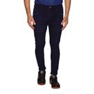 Calça Masculina Skinny Preto Barra Desfiada Premiumtendencia