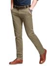 Calça Masculina Slim Fit Afunilada e Elástica Casual 8050