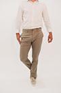 Calça Masculina Slim Fit Bolso Faca Acab/alf Taupe - Raffer