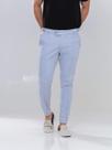 Calça Masculina Slim Premium Com Ajuste Lateral E Elastano cor:cinzaclarogeloTamanho:48 Calça Masculina Slim Premium Com Ajuste Lateral E Elastano cor:cinzaclarogeloTamanho:48
