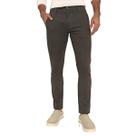 Calça Masculina Slim Sarja Com Elastano Bolso Social