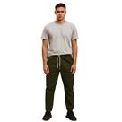 Calça Max Denim 001 11894 Masculino Jogger Cargo Verde Militar