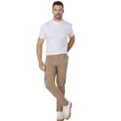 Calça Max Denim Cargo Masculino - Marrom