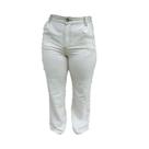 Calça Max Denim Reta Feminino - Areia