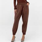 Calça Meia Loka Jogging em Tecido Feminina