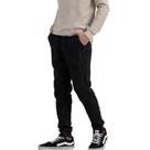 Calça Menino Juvenil Fico Slim New Moletom na cor Preta Tamanho:14