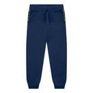 Calça Menino Kyly em Moletom Peluciado na cor Azul Tamanho:12