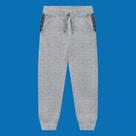 Calça Menino Kyly em Moletom Peluciado na cor Mescla Tamanho:6 Calça Menino Kyly em Moletom Peluciado na cor Mescla Tamanho:6