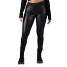 Calça Modelada Couro Com Suplex Poliamida