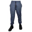 Calça Moletom Adulto Mescla Azul