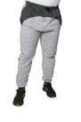 Calça Moletom Cinza com detalhe em Grafite
