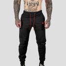 Calça Moletom Com Bolsos Cintura Com Elástico Coroa e Cordão Vermelho