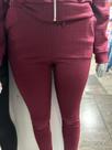 Calça moletom cor vinho