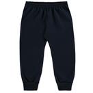 Calça Moletom Felpada Saruel Alenice Bebê Masculino Preta