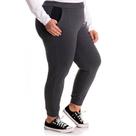 Calça Moletom Feminina Cereja Rosa Curves