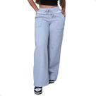 Calça Moletom Feminino Flanelada Blogueira Pantalona Premium