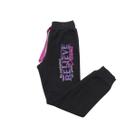 Calça Moletom Flanelado Infantil para Meninas Algodão