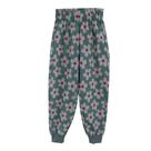 Calca moletom inf wk23c b+ vde/flores 10 Calca moletom inf wk23c b+ vde/flores 10