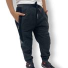 Calça Moletom infantil Menino Flanelada De Frio Gangster
