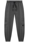 Calça Moletom Jogger Cinza Menino LucBoo