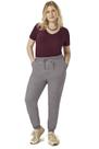 Calça Moletom Jogger Feminina Malwee Plus Size Ref. 98612