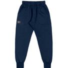 Calça Moletom Peluciado Azul Escuro - Angerô