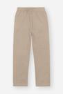 Calça Moletom Reta Infantil Menino Bege Divertto Calça Moletom Reta Infantil Menino Bege Divertto