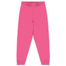 Calça Moletom Rosa Flanelada