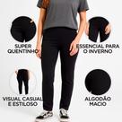 Calça Moletom Unissex Algodão Flanelado Conforto e Estilo Casual