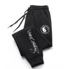 Calça Moletom Ying Yang Unissex Confortável Estilo Flanelado