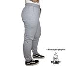 Calça Moleton Cinza Claro P Calça Moleton Cinza Claro P