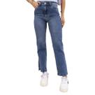 Calça Mom Jeans Com Abertura Lateral Feminina Revanche - CA.FEM.00145 Calça Mom Jeans Com Abertura Lateral Feminina Revanche - CA.FEM.00145