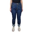 Calça Mom Jeans Super High Etiqueta Traseira Lança Perfume