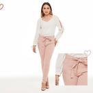Calça Mom Laís rose tamanho 38 Calça Mom Laís rose tamanho 38