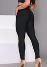 Calça Montaria Feminina Calca Legging Cintura Alta Zero Transparência Com Bolso