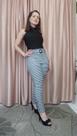 Calça Montaria Xadrez Preto e Branco