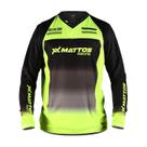 Calça Motocross Creation Mattos Amarelo Trilha Off Road