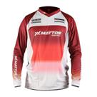 Calça Motocross Creation Mattos Vermelho Trilha Off Road