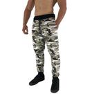 Calça MXD Conceito Moletom Camuflado Bege Militar