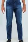 Calça Ogochi Concept Tradicional Jeans Azul Escuro: Calça Ogochi Concept Tradicional Jeans Azul Escuro: