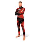 Calça Omer Red Stone 5mm Neoprene com Camuflagem 3D em Tons Avermelhados para Pesca Submarina Calça Omer Red Stone 5mm Neoprene com Camuflagem 3D em Tons Avermelhados para Pesca Submarina
