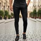 Calça Original Sport Fino Alfaiataria Zip-Off Skinny Caqui-Preta-Palha-Areia -