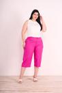 Calça Pantacourt Pink Feminina