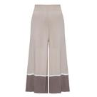 Calça Pantacourt Tricot I20 Areia