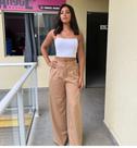 Calça pantalona Calça pantalona