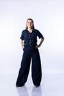 Calça Pantalona Camboriú 43% linho e 57% algodão