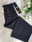 Calça Pantalona Com Cinto 8281 Calça Pantalona Com Cinto 8281