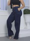 calça pantalona com elastano calça pantalona com elastano