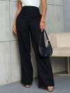 Calça Pantalona de Linho com Caimento Elegante