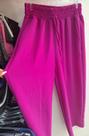 Calça Pantalona Duna Larga Rosa Pink tamanho 38